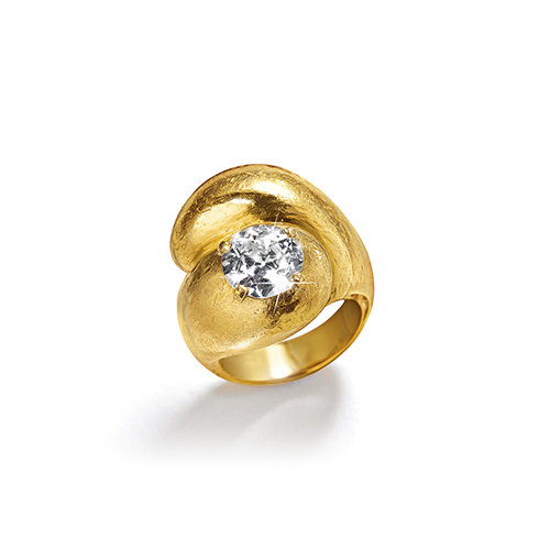 Belperron-Jewelry-Toi-et-Moi-Single-Diamond-Virgin-Yellow-Gold-Ring