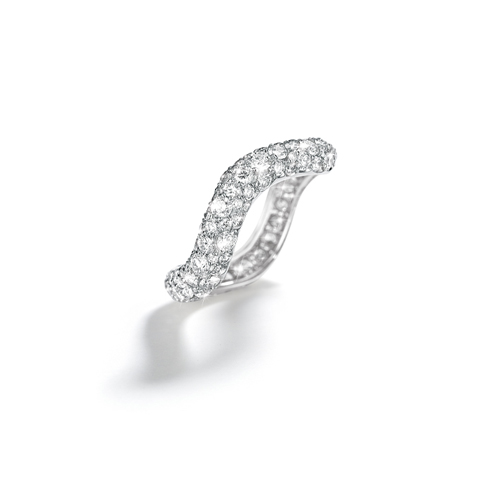 Belperron-Jewelry-Wave-Ring in Diamond