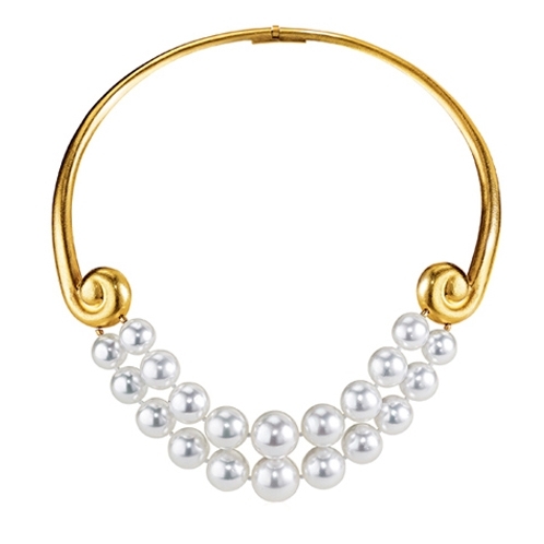 Spiral-Torque-Pearl-necklace