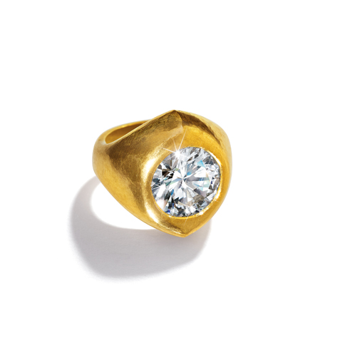 Belperron-Casque-Ring-Diamond-Virgin-Gold