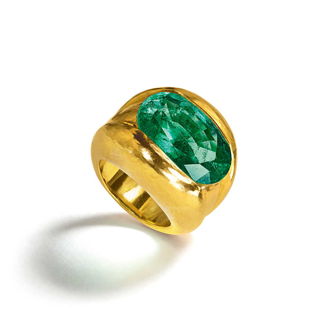 Bourrelets Ring_Emerald-Virgin Gold_PUPA_23